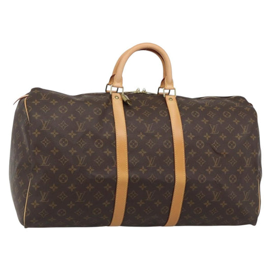 Louis Vuitton Keepall 55 Monogram Boston Bag Authentic 190647A - photo 1