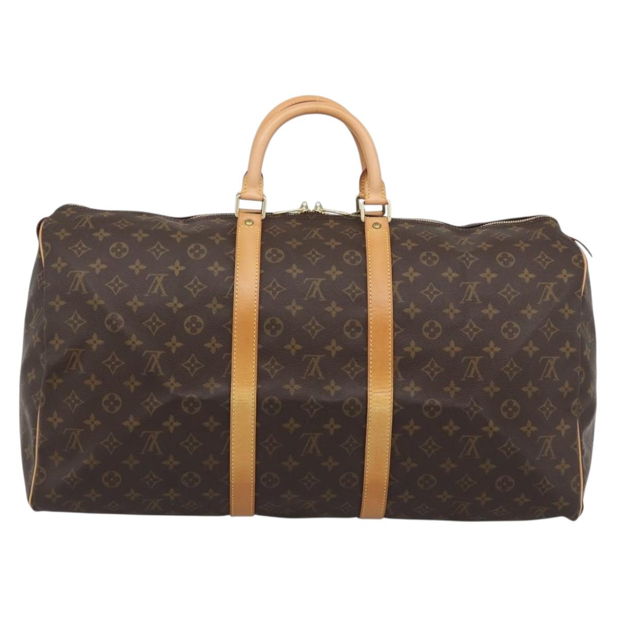 Louis Vuitton Keepall 55 Monogram Boston Bag Authentic 190647A - photo 2