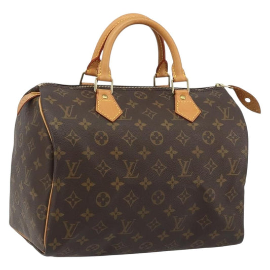 Louis Vuitton Speedy 30 Monogram Canvas Handbag Authentic 191275SAV - photo 1