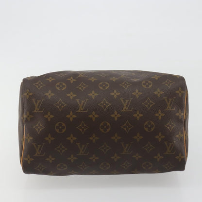 Louis Vuitton Speedy 30 Monogram Canvas Handbag Authentic 191275SAV - photo 9