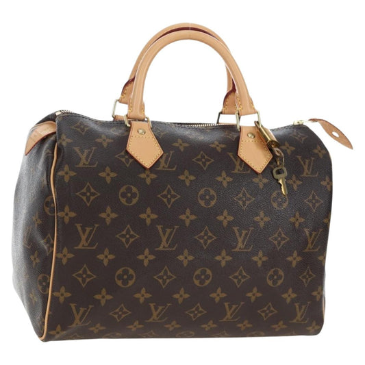 Louis Vuitton Speedy 30 Monogram Canvas Handbag Authentic 191955SM - photo 1