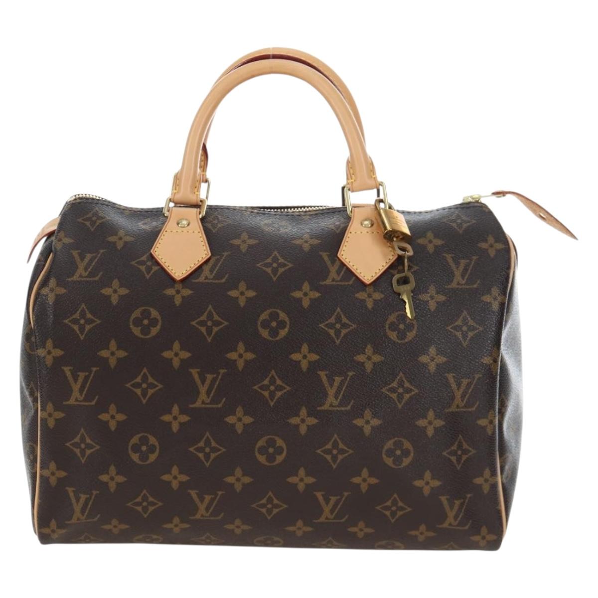 Louis Vuitton Speedy 30 Monogram Canvas Handbag Authentic 191955SM - photo 2
