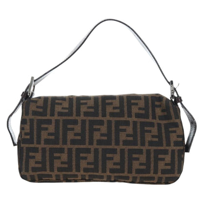 FENDI Zucca Canvas Baguette Bag Marrone Nero Originale | Borsa Vintage