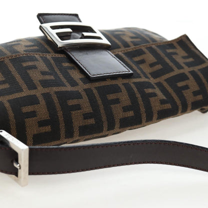 FENDI Zucca Canvas Baguette Bag Marrone Nero Originale | Borsa Vintage