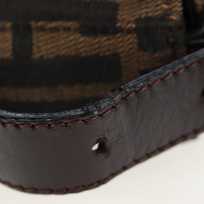 FENDI Zucca Canvas Baguette Bag Marrone Nero Originale | Borsa Vintage