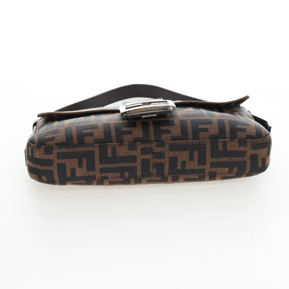 FENDI Zucca Canvas Baguette Bag Marrone Nero Originale | Mamma Baguette