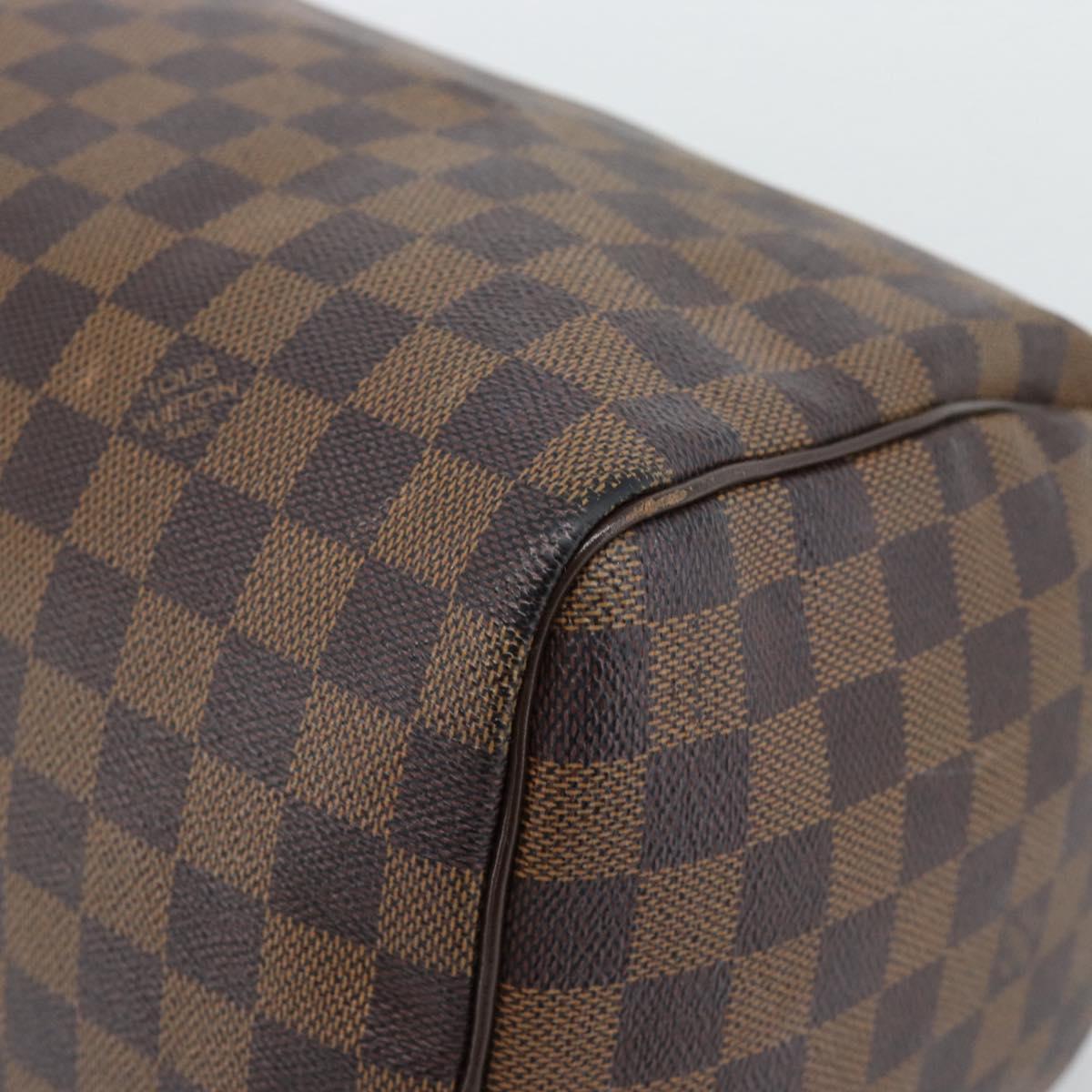 Louis Vuitton Damier Ebene Speedy 30 Handbag Authentic 192930A - photo 8