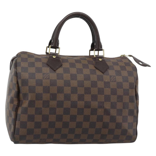 Louis Vuitton Damier Ebene Speedy 30 Handbag Authentic 192930A - photo 1