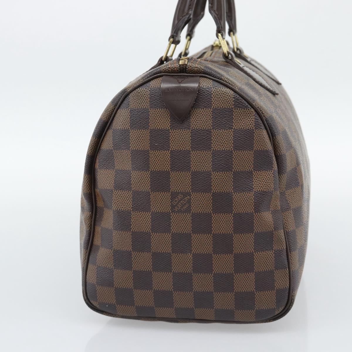 Louis Vuitton Damier Ebene Speedy 30 Handbag Authentic 192930A - photo 3