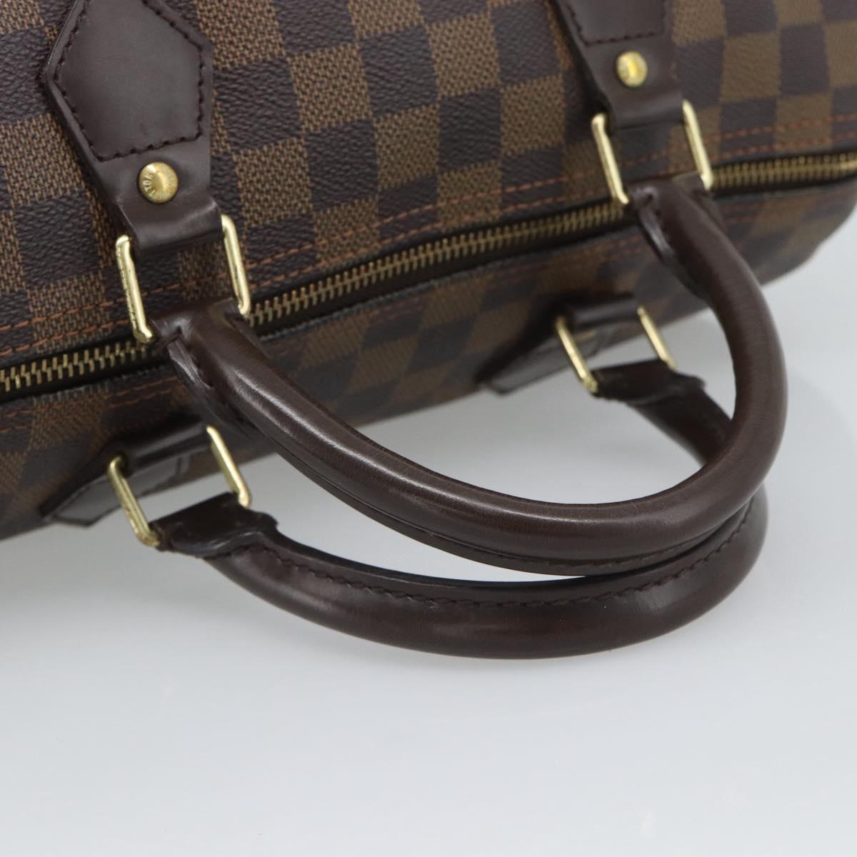 Louis Vuitton Damier Ebene Speedy 30 Handbag Authentic 192930A - photo 7