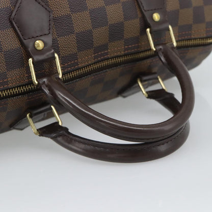Louis Vuitton Damier Ebene Speedy 30 Handbag Authentic 192930A - photo 7