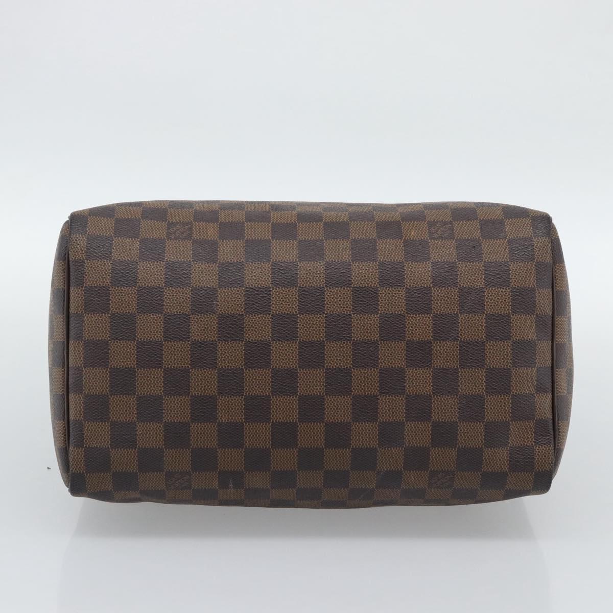 Louis Vuitton Damier Ebene Speedy 30 Handbag Authentic 192930A - photo 5