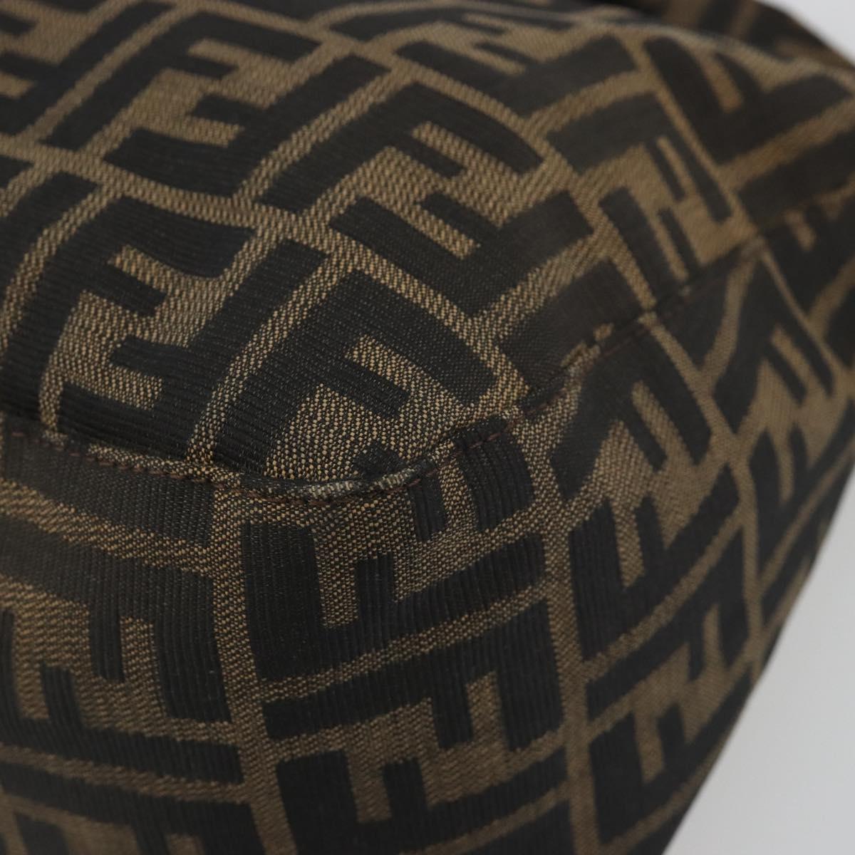 FENDI Zucca Canvas Baguette Bag Marrone Nero Originale | Mamma Baguette