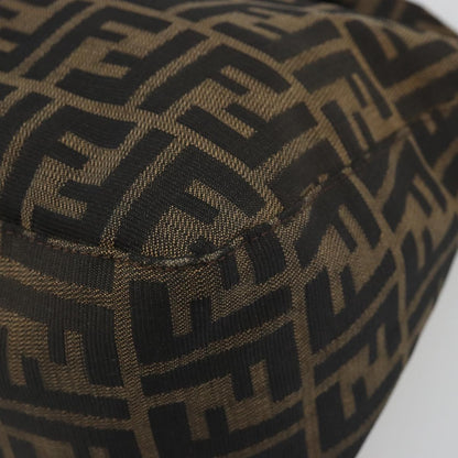 FENDI Zucca Canvas Baguette Bag Marrone Nero Originale | Mamma Baguette