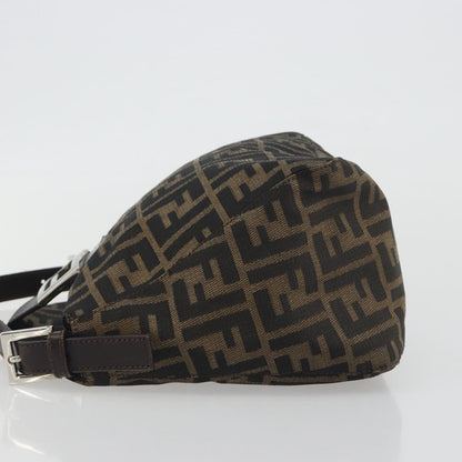 FENDI Zucca Canvas Baguette Bag Marrone Nero Originale | Mamma Baguette