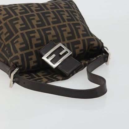 FENDI Zucca Canvas Baguette Bag Marrone Nero Originale | Mamma Baguette