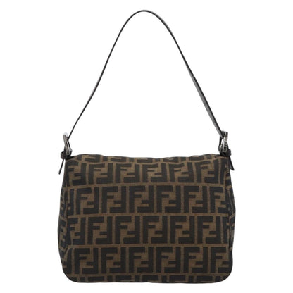 FENDI Zucca Canvas Baguette Bag Marrone Nero Originale | Borsa Vintage