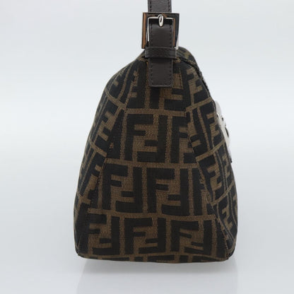 FENDI Zucca Canvas Baguette Bag Marrone Nero Originale | Borsa Vintage
