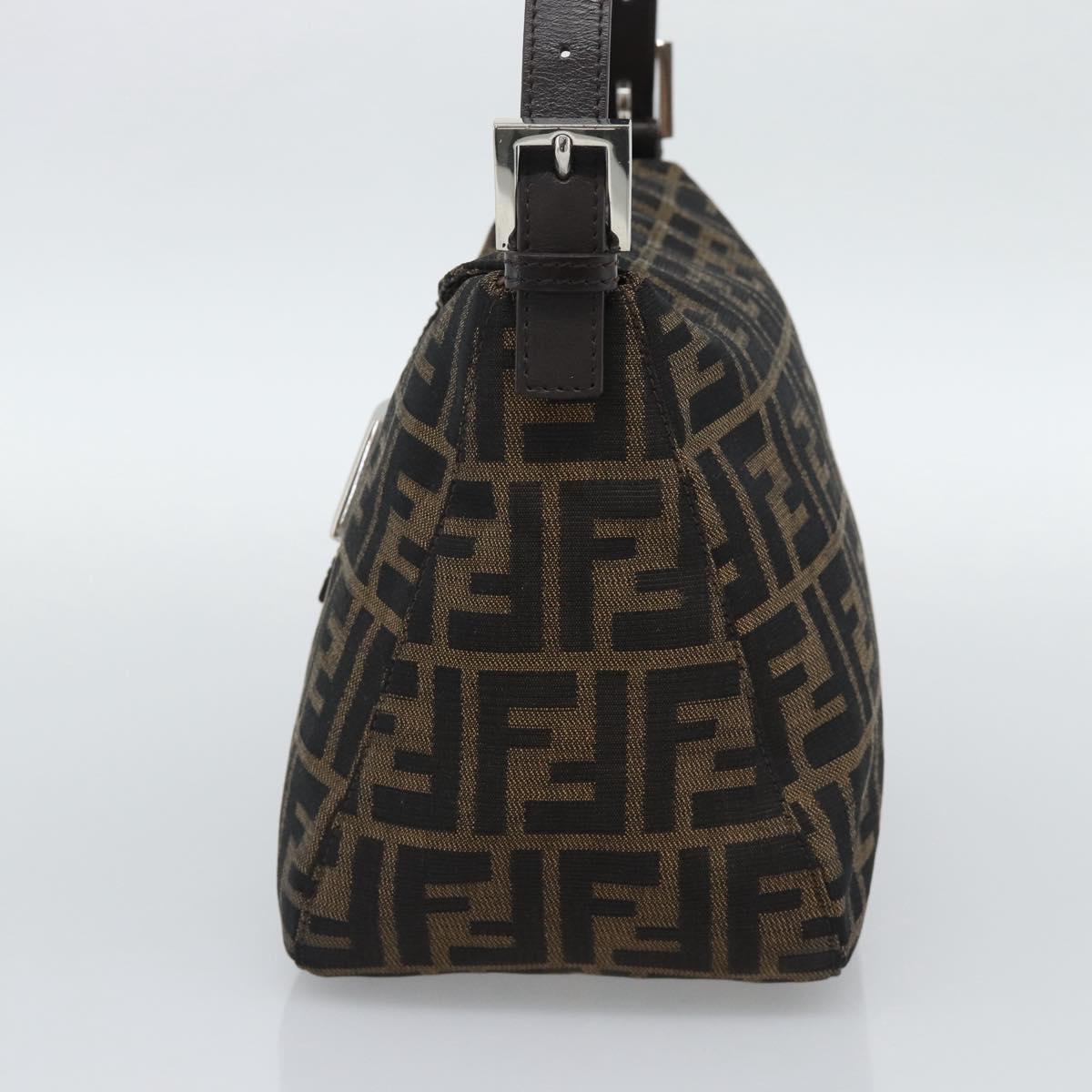 FENDI Zucca Canvas Baguette Bag Marrone Nero Originale | Borsa Vintage