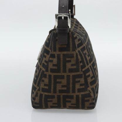 FENDI Zucca Canvas Baguette Bag Marrone Nero Originale | Borsa Vintage
