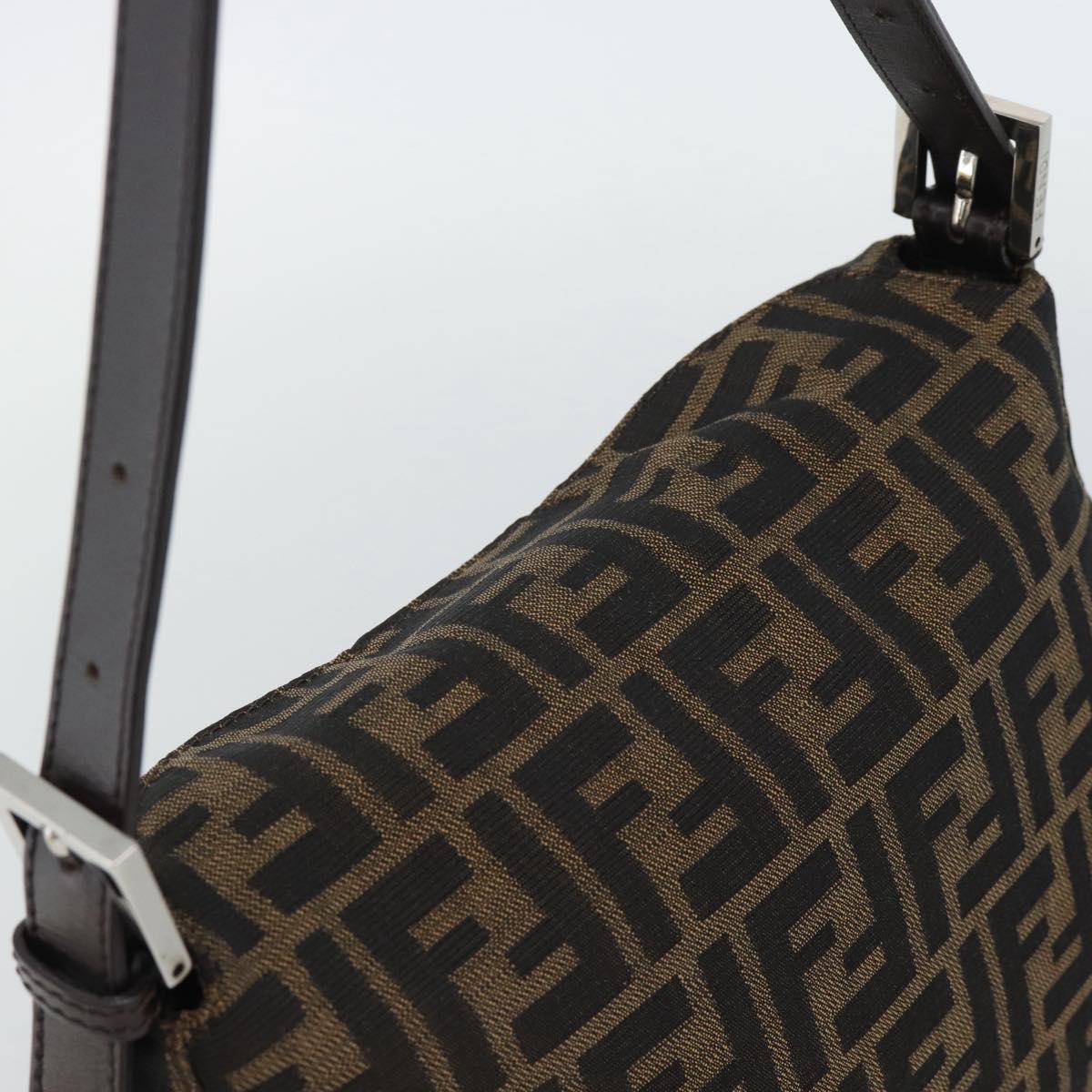 FENDI Zucca Canvas Baguette Bag Marrone Nero Originale | Borsa Vintage