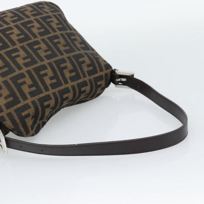 FENDI Zucca Canvas Baguette Bag Marrone Nero Originale | Borsa Vintage