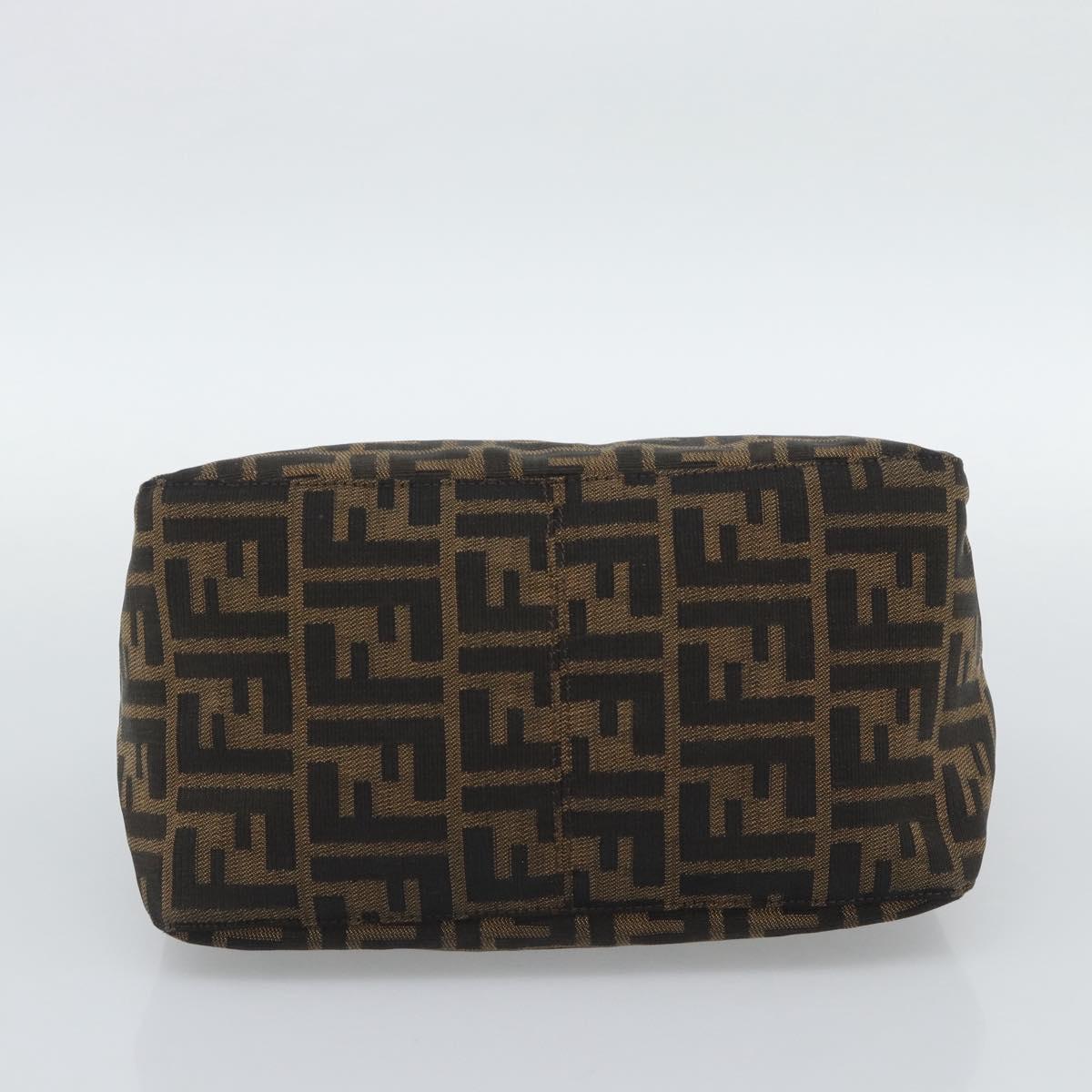 FENDI Zucca Canvas Baguette Bag Marrone Nero Originale | Borsa Vintage