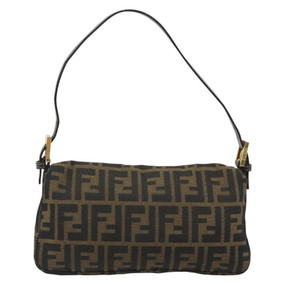 FENDI Zucca Canvas Baguette Bag Marrone Nero Originale | Borsa Vintage