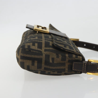 FENDI Zucca Canvas Baguette Bag Marrone Nero Originale | Borsa Vintage