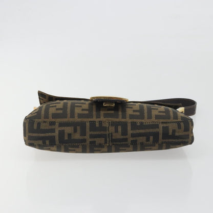 FENDI Zucca Canvas Baguette Bag Marrone Nero Originale | Borsa Vintage