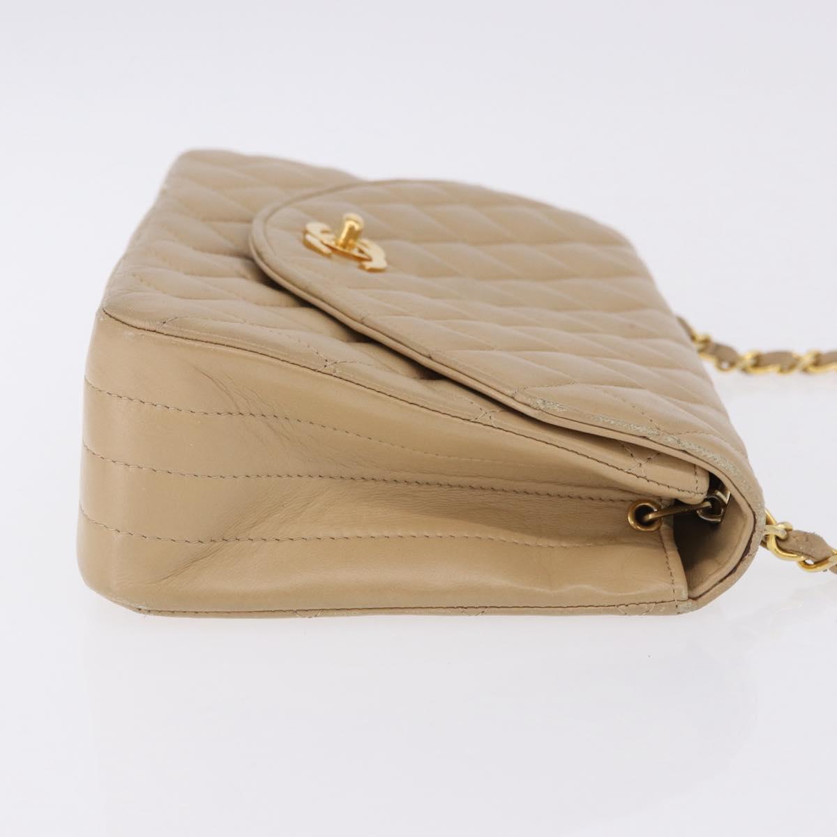 CHANEL Matelasse Chain Bag Beige Originale | Borsa a Catena Oro