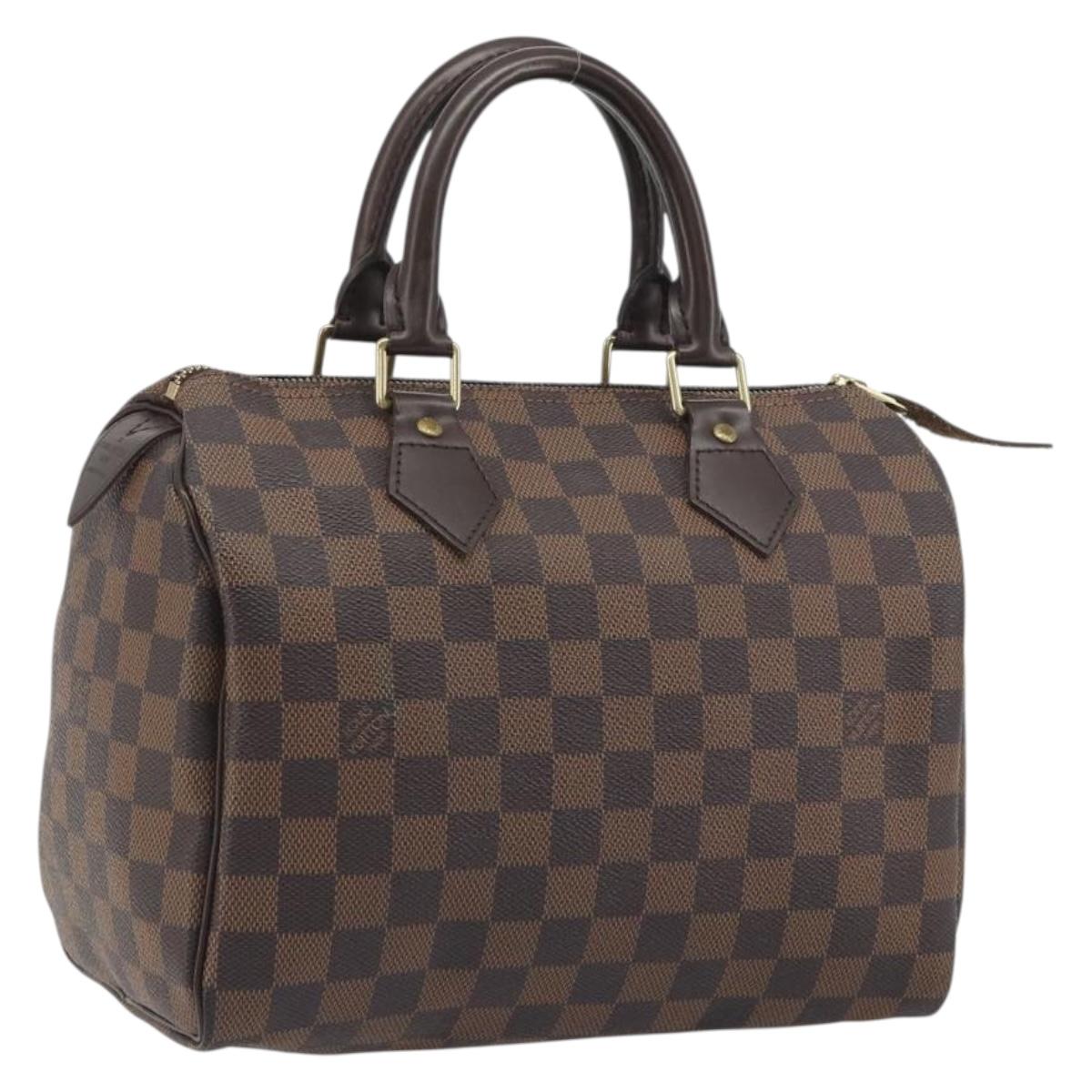 Louis Vuitton Damier Ebene Speedy 25 Handbag Authentic 194137SAV - photo 1