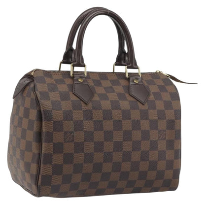 Louis Vuitton Damier Ebene Speedy 25 Handbag Authentic 194137SAV - photo 1
