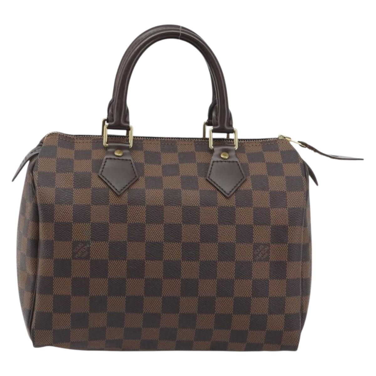 Louis Vuitton Damier Ebene Speedy 25 Handbag Authentic 194137SAV - photo 2