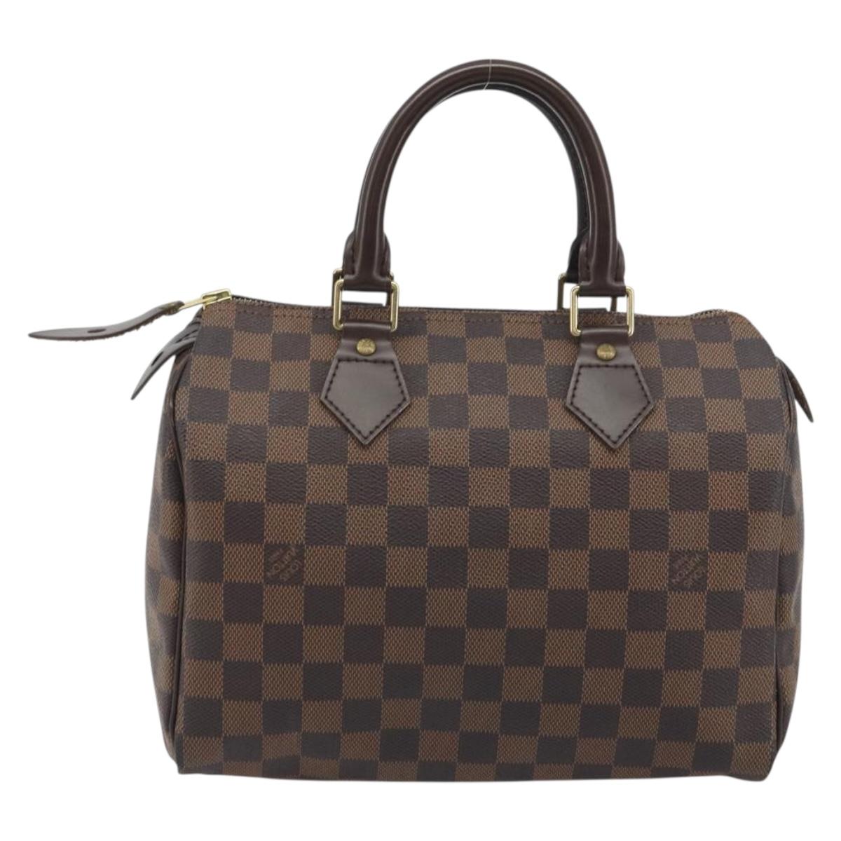 Louis Vuitton Damier Ebene Speedy 25 Handbag Authentic 194137SAV - photo 3