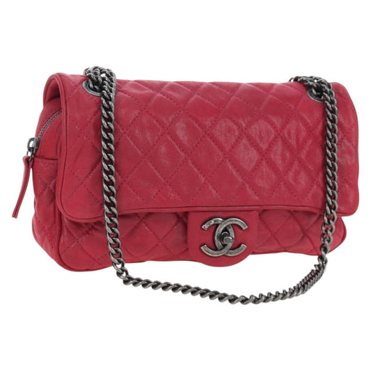 CHANEL Matelasse Chain Bag Rosa Argento Originale | Borsa a Catena