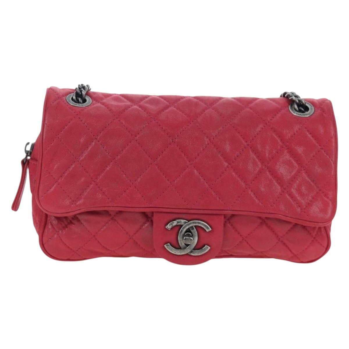 CHANEL Matelasse Chain Bag Rosa Argento Originale | Borsa a Catena
