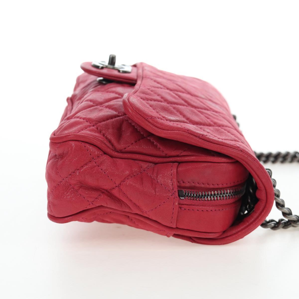 CHANEL Matelasse Chain Bag Rosa Argento Originale | Borsa a Catena
