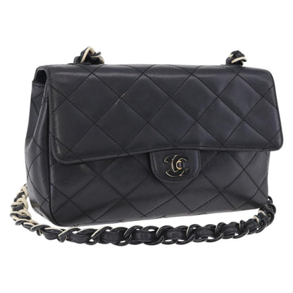 CHANEL Matelasse Chain Bag Nera Originale | Borsa a Catena Argento