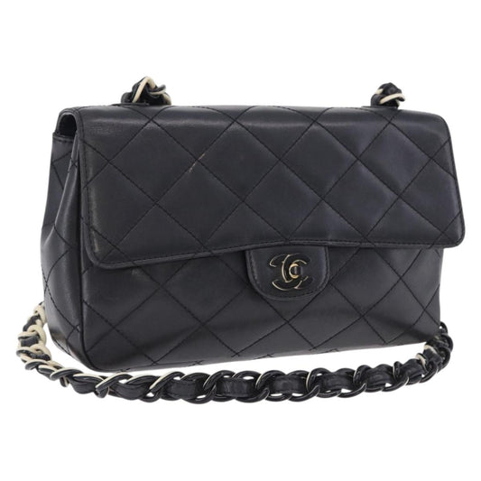 CHANEL Matelasse Chain Bag Nera Originale | Borsa a Catena Argento