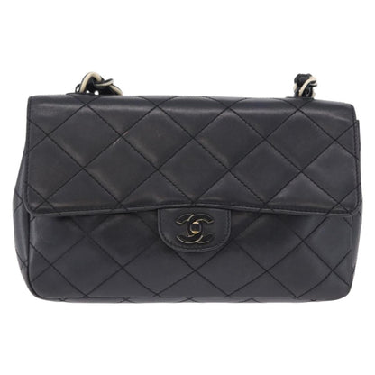 CHANEL Matelasse Chain Bag Nera Originale | Borsa a Catena Argento