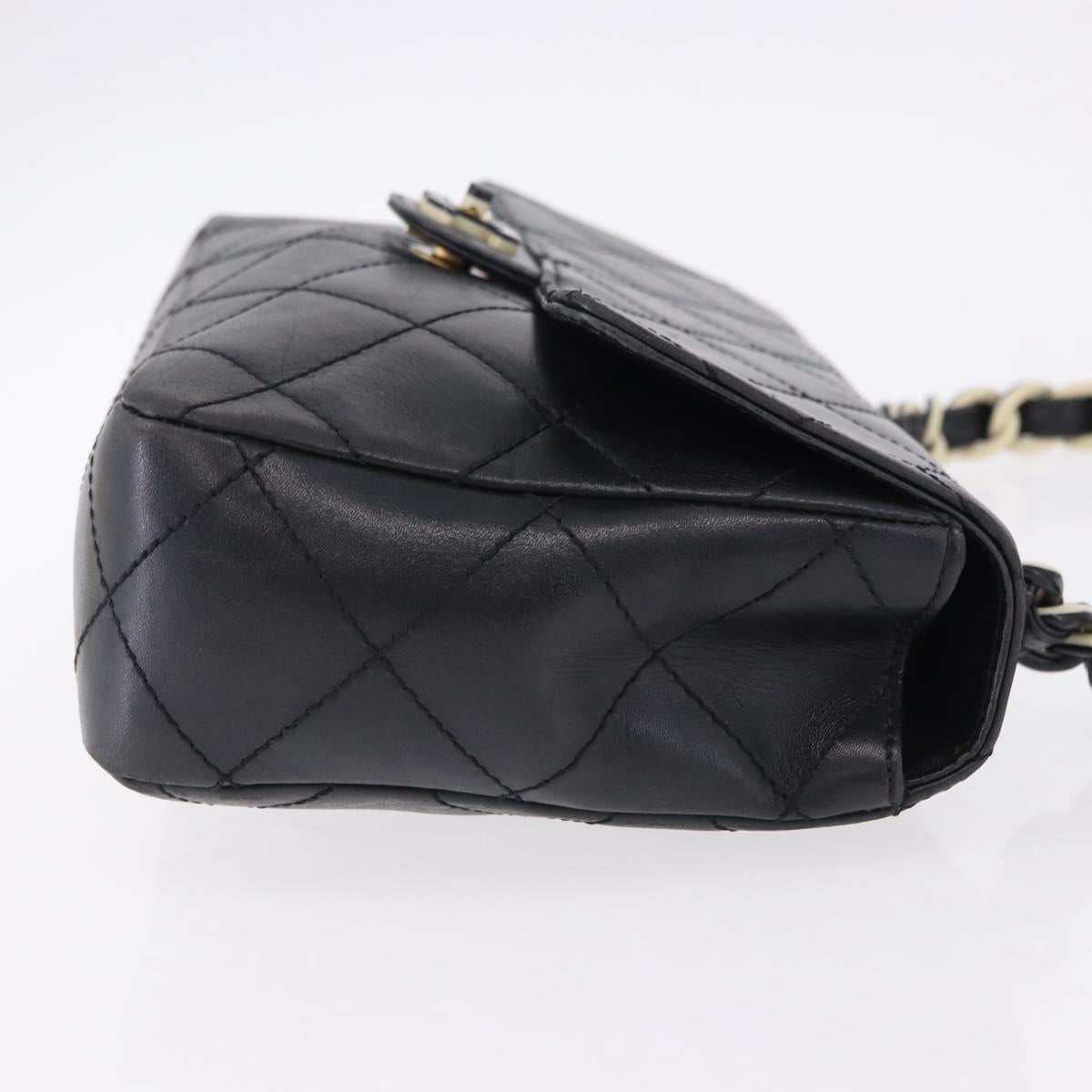 CHANEL Matelasse Chain Bag Nera Originale | Borsa a Catena Argento