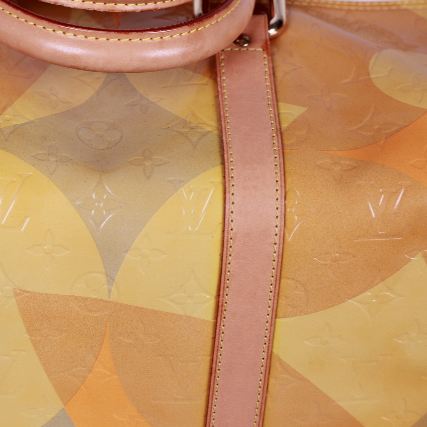 Louis Vuitton Keepall Vernis Fleur Polochon