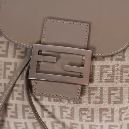 Fendi Zucchino Drawstring Baguette