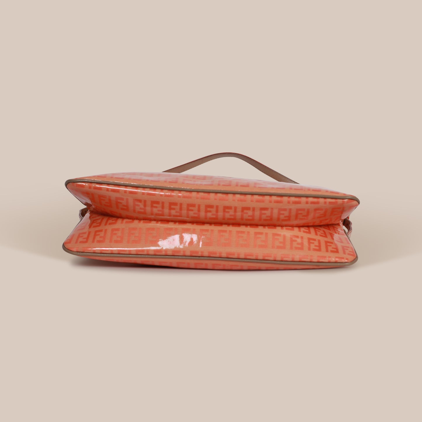 Fendi Zucchino Baguette Orange