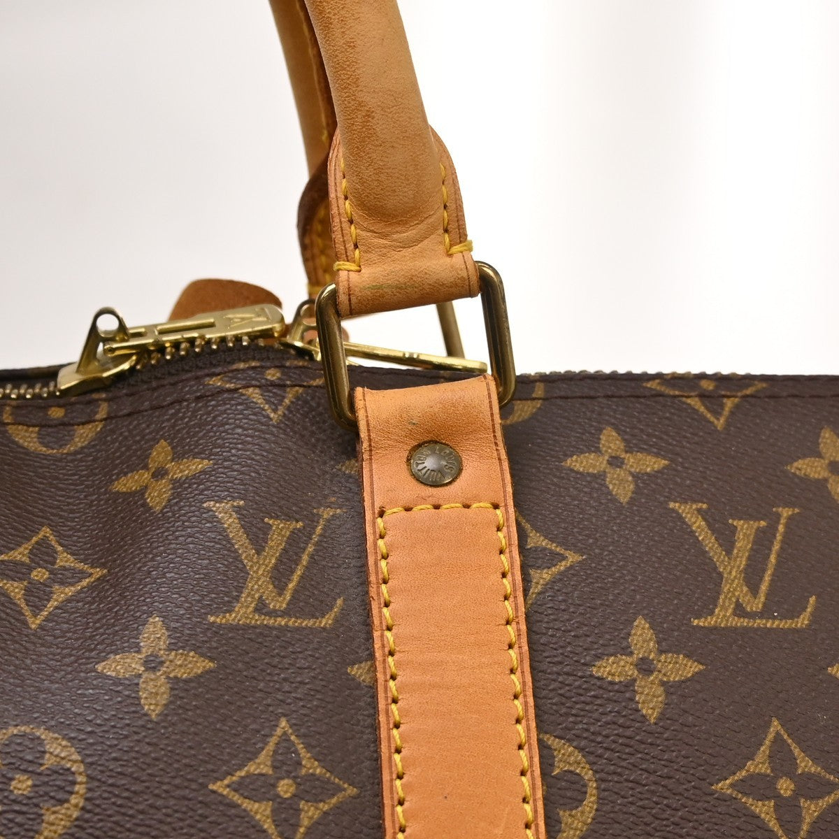 Louis Vuitton Keepall 50 Travel Handbag Monogram Vintage