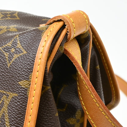 Louis Vuitton Monogram Saumur 30 Messenger Shoulder Bag Vintage
