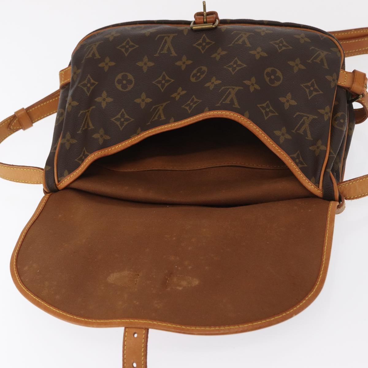 Louis Vuitton Saumur 30 Monogram Shoulder Bag Authentic am10631 - photo 9