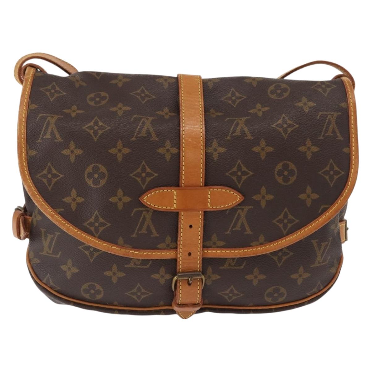Louis Vuitton Saumur 30 Monogram Shoulder Bag Authentic am10631 - photo 2