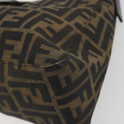 FENDI Zucca Canvas Baguette Bag Nero Marrone Originale | Mamma Baguette